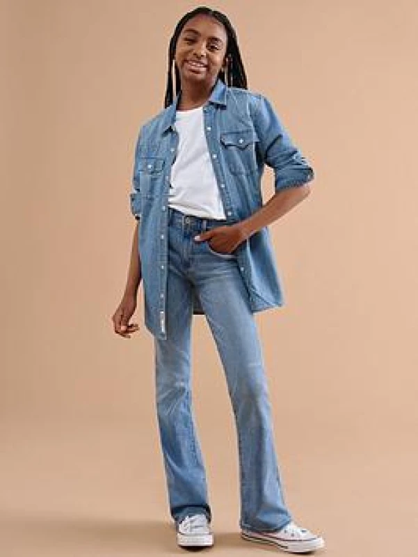 Image of 726 Flared Jeans with High Waist