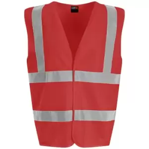 Image of PRO RTX High Visibility Unisex Waistcoat (XL) (Red)
