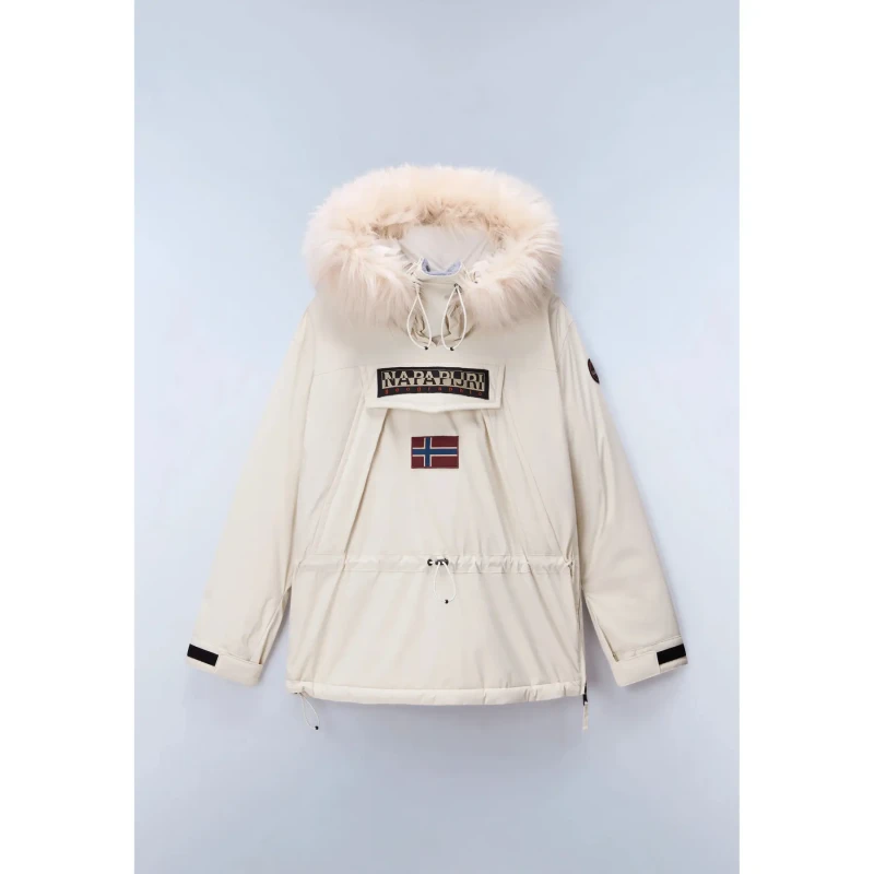 Image of Napapijri Womens ski jacket Napapijri Skidoo 2.0 Beige Female S