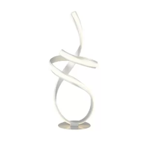 Image of Music LED Silver Designer Table Lamp 3000K