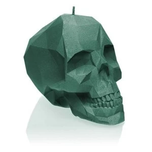 Image of Aligator Green Small Low Poly Skull