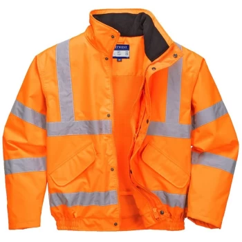 Image of Portwest - RT62ORRS - sz S Hi-Vis Breathable Mesh Lined Jacket - Orange