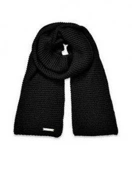 Image of Katie Loxton Chunky Knit Scarf - Black