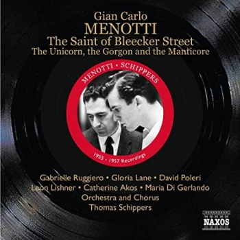 Image of Gabrielle Ruggiero - Gian Carlo Menotti: The Saint of Bleecker Street CD