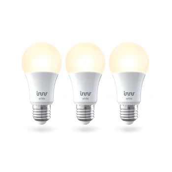 Image of Innr Smart Bulb E27 white 806lm Zigbee 3.0 - 3 Pack