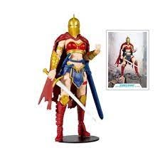 Image of McFarlane DC Multiverse 7 - Last Knight On Earth Wonder Woman with Helmet of Fate Action Figure