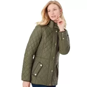 Image of Joules Womens Newdale Quilted Jacket Coat UK 16- Bust 42', (106cm)