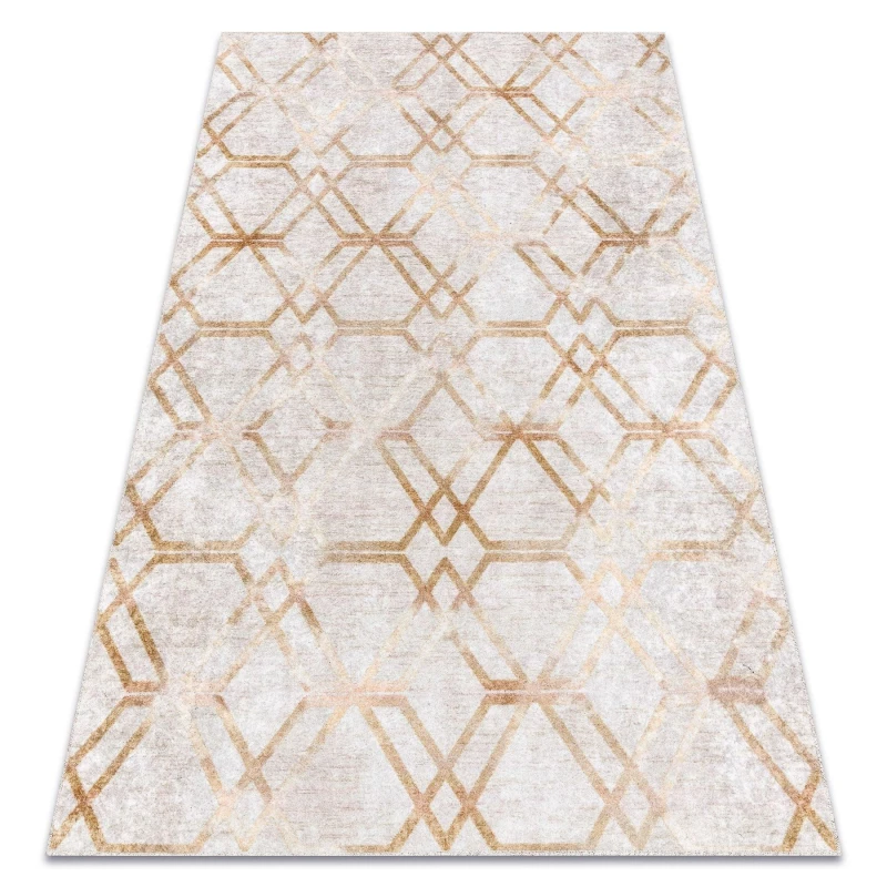 Image of RugsX Miro Rug in Gold Size: 200cm x 290cm Gold Unisex 200cm x 290 cm