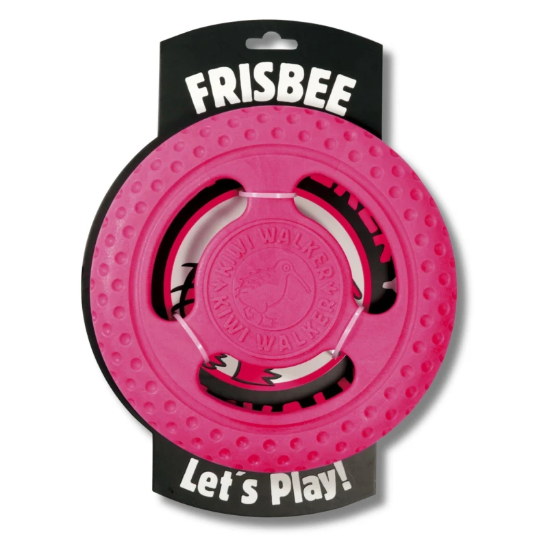 Image of Kiwi Walker Lets Play Pink Frisbee Pink unisex One Size