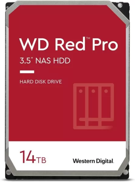 Image of Western Digital Red WD142KFGX internal hard drive 3.5" 14 TB...