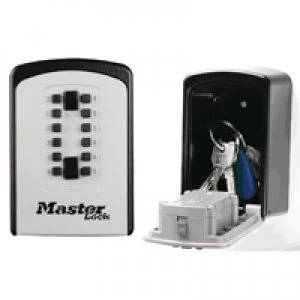 Image of Securikey Push Access Key Store Black Grey 5412D