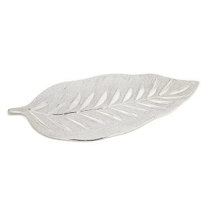Image of Willow Leaf Plate Champagne Ornament