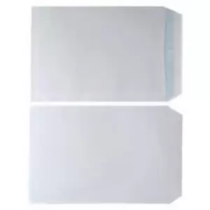 Image of Value Product Plain White C4 Envelopes Self Seal 90gsm White (Pack of 250) WX349