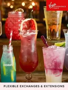 Image of Virgin Experience Days Cocktail Masterclass and Three-Course Meal for Two at Revolution Bars, One Colour, Women