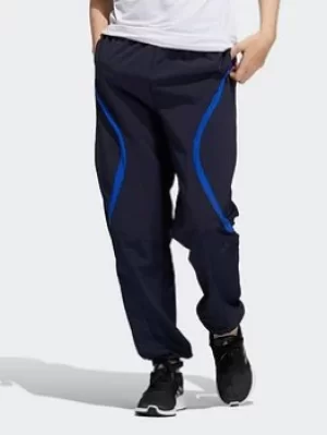 Image of adidas Coldweather Aeroready Training Joggers, Blue, Size S, Women