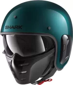 Image of Shark S-Drak 2 Blank Jet Helmet, turquoise, Size S, turquoise, Size S