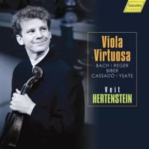 Image of Veit Hertenstein Viola Virtuosa by Johann Sebastian Bach CD Album