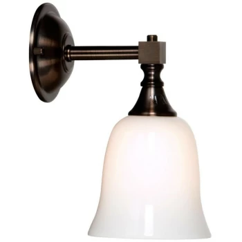 Image of Linea Verdace Lighting - Linea Verdace Classic Bathroom Wall Light Bronze IP44