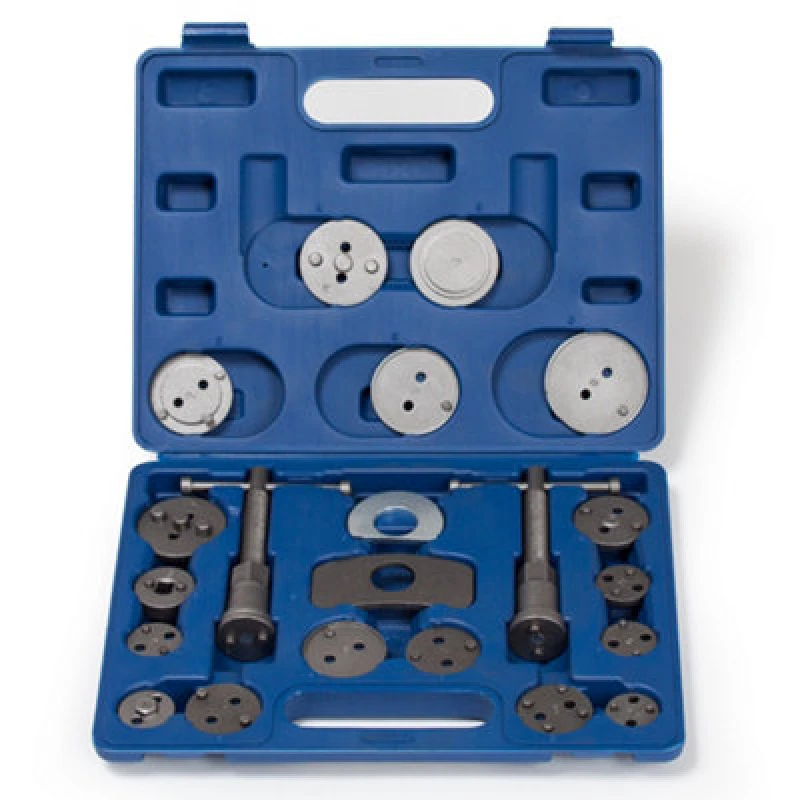 Image of Tectake Brake Piston Tool Set 22 Pcs. - Blue