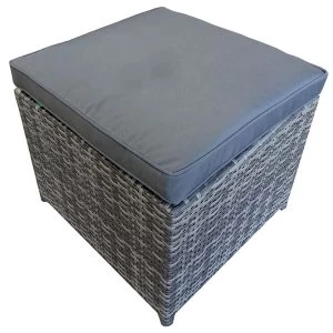 Image of Charles Bentley Pair of Napoli Rattan Footstools