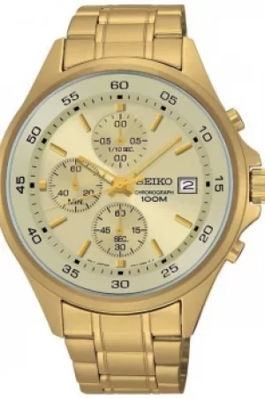 Image of Mens Seiko Sports Chronograph Watch SKS482P1