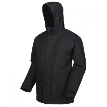 Image of Regatta Black Sterlings II Waterproof Insulated Jacket - S