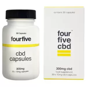 Image of FourFive CBD Capsules 300mg 21 - None