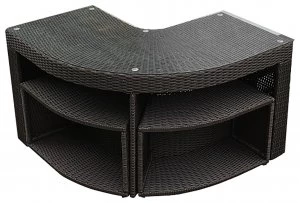 Image of Canadian Spa Corner Bar Set Square Surround Funiture