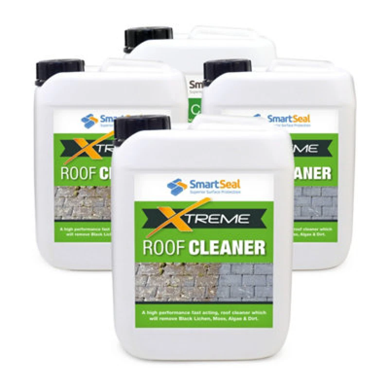 Image of Smartseal - Roof Cleaner Xtreme, Premium Black Spot Remover, Roof Cleans And Removes Dirt, Grime And Algae, 4X5L