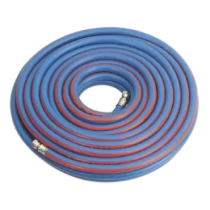 Image of Air Hose 20M X 10MM with 1/4" BSP Unions Extra Heavy-duty