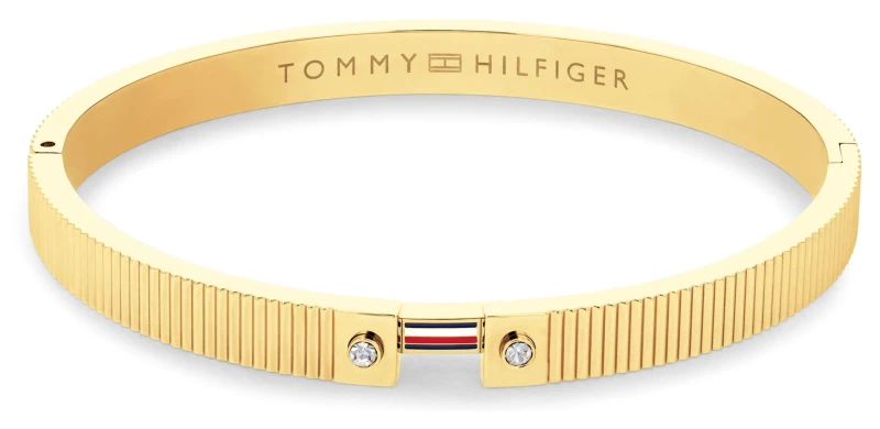 Image of Tommy Hilfiger 2781048 STRIPES Chunky Gold PVD Stainless Jewellery