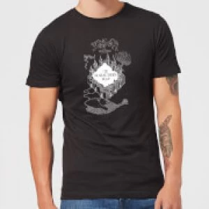 Image of Harry Potter The Marauder's Map Mens T-Shirt - Black