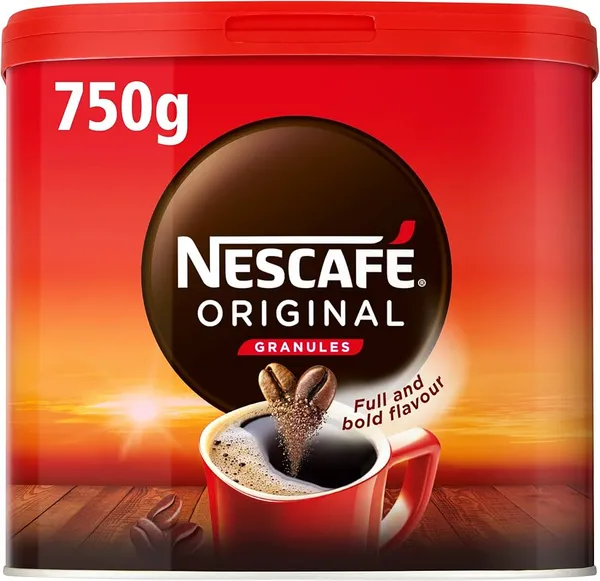 Image of Nescafe Original Instant Granules Tin Coffee 750g