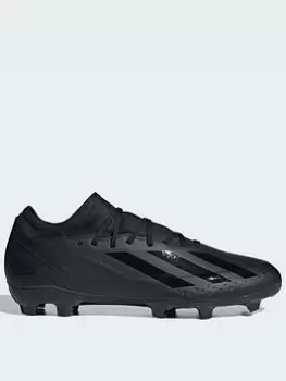 Image of adidas Mens X Speedportal.3 Firm Ground Football Boot - Black, Size 6, Men