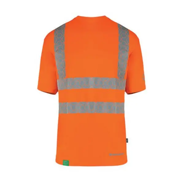 Image of Beeswift Envirowear Beeswift Envirowear High Visibility Short Sleeve T-Shirt Orange 3XL EWCTSOR3XL