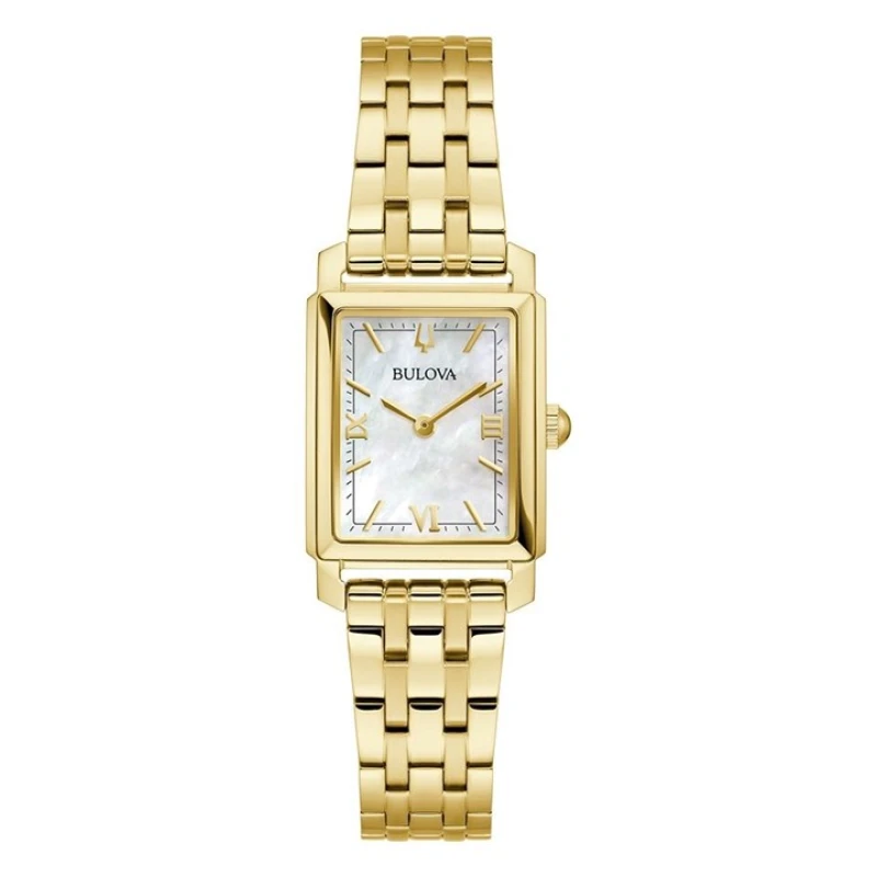 Image of Bulova Sutton 97L177 Gold Tone Bracelet Watch - W83222