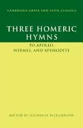 Image of three homeric hymns to apollo hermes and aphrodite