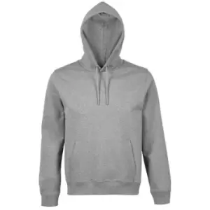 Image of NEOBLU Mens Nicholas French Terry Hoodie (M) (Grey Marl)
