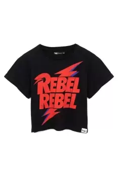 Image of Rebel Rebel Crop T-Shirt