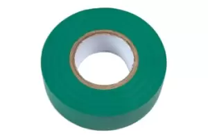 Image of Connect 36890 Green PVC Insulation Tape 19mm x 20m - Pack 1