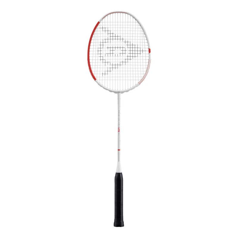 Image of Dunlop Aero Star Lite Badminton Racket Adults - White White One Size