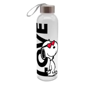 Image of Peanuts Water Bottle Love