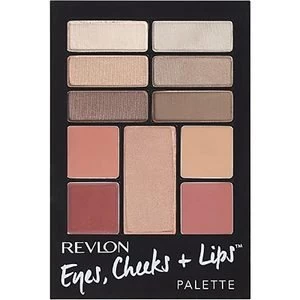 Image of Revlon Eye Cheek and Lip Palette Romantic Nudes