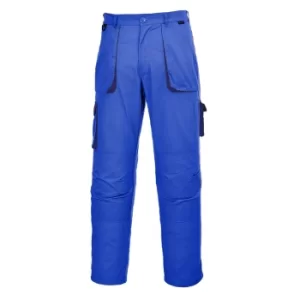Image of Portwest TX11 Texo Contrast Trouser Royal Blue Medium 33"