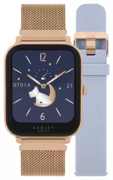 Image of Radley RYS11-4006-SET Smart Series 11 Rose-Gold Mesh and Watch
