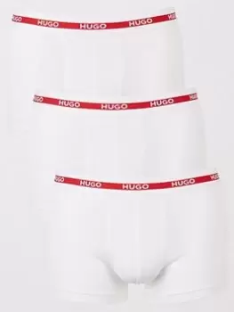 Image of HUGO Bodywear 3 Pack Trunk - White Size M Men