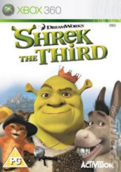 Image of Shrek the Third Xbox 360 Game