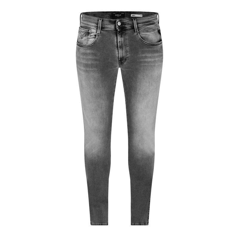 Image of Replay Hyperflex Anbass Slim Jeans 096 Grey male 38W R