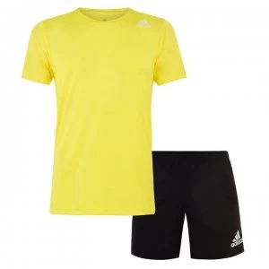 Image of adidas 3 Stripe Shorts - Black/White