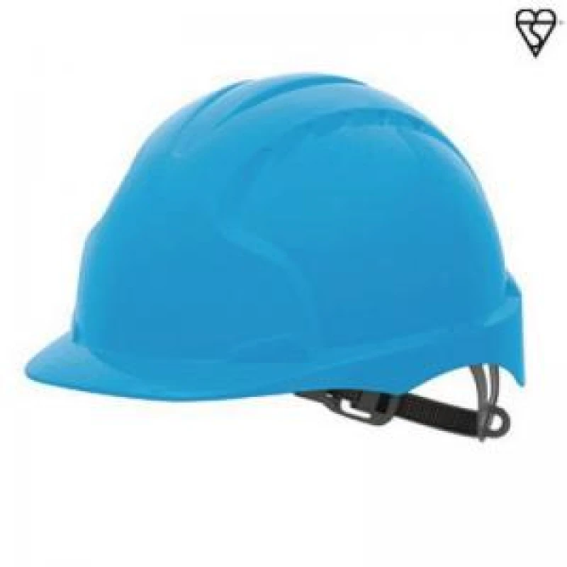 Image of ESE Direct Safety Helmet with slip Ratchet JSP EVO2 - Blue 387189 Hard Hats